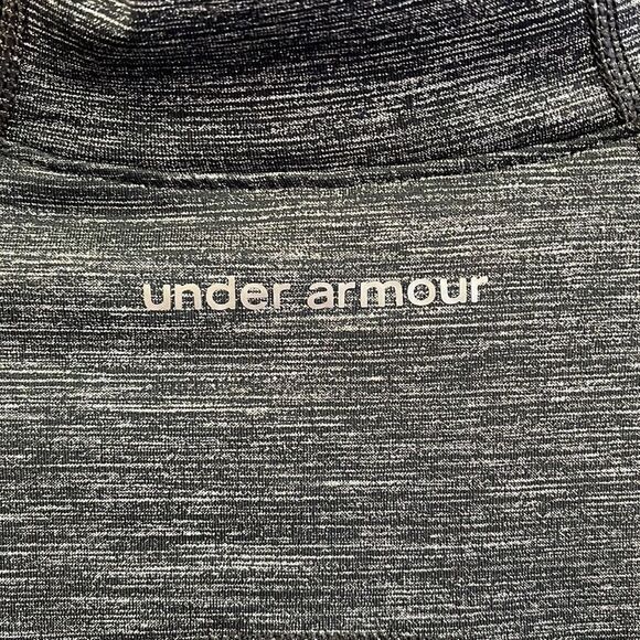 Under Armour dark gray shimmer mock neck pullover - Picture 5 of 5